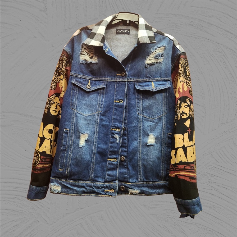 Black Sabbath / Metallica denim jacket